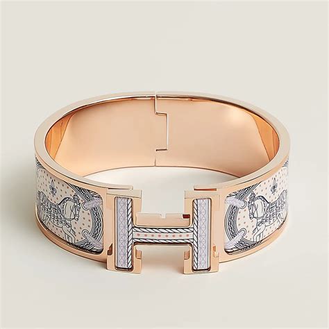 hermes grand apparat bangle|hermes clac h bracelet.